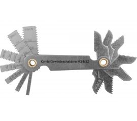 Набор комбинированных резьбовых шаблонов Thorvik 14 предметов PG14SC 52876 