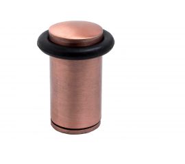 Дверной ограничитель Стандарт 588А-1 AC (старая медь; цилиндр; европакет) 13038 