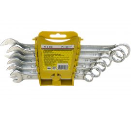 Набор гаечных комбинированных ключей РемоКолор, углеродистая сталь, 6 предметов 43-2-506 