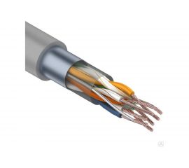 Кабель REXANT витая пара, FTP, 4PR, 24AWG, CAT5e, STRANDED, бухта 305 м 01-0145 