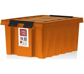 Контейнер с крышкой Rox Box 16 л, оранжевый 016-00.12 