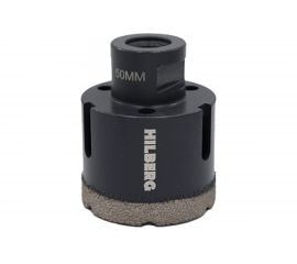 Коронка алмазная по керамике и керамограниту Super Hard (50 мм; M14) Hilberg HH650 