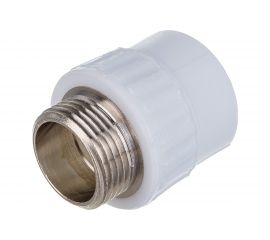 Комбинированная муфта VALFEX PP-R белая, 32х1 дюйма НР 10130032 127-0243 