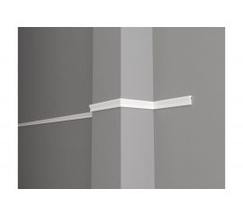 Стеновой молдинг Decor-Dizayn ударопрочный влагостойкий под покраску 82Х19Х2000 мм DD606 