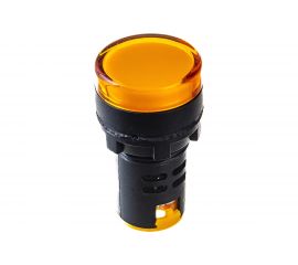Индикаторная лампа Navigator NBI-I-AD22-230-Y желтая, d22мм, 230В AC/DC 82802 