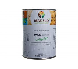 Масло для игрушек и посуды из дерева MAZ-SLO ""Особое"" цвет Дуб, 1 л 8065186 