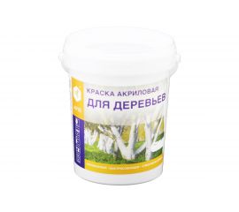Акриловая краска для деревьев APIS белая, ведро 1,5 кг 4665296515001 