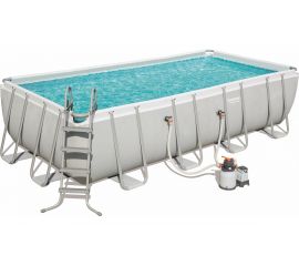 Каркасный прямоугольный бассейн Bestway 549х274х122см, 14812л, песочный фильтр-насос 3785/ч 56466 BW 