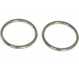 Кольцо ЕВРОПАРТНЕР D35 мм, h-4 мм, полированное, нержав. сталь, 2 шт. G1 0435 