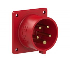 Встраиваемая вилка PCE 32А 400V 3P+N+E IP44 625-6 