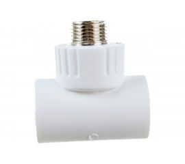 Комбинированный тройник РОСТерм ПП D25х1/2 х25 НР 