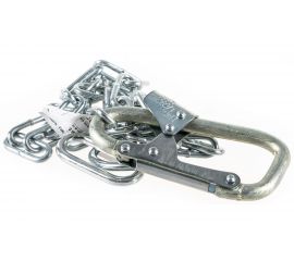 Строп из цепи 1.5 м с монтажным и соединительным карабином ПРОГРЕСС СЕФЕТИ Строп Г+Кс 