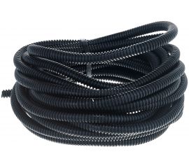 Автомобильная гофрированная труба REXANT ПП 4,6 мм, разрезная, бухтa 5 м/уп. 15-0505 