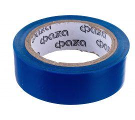 ПВХ-изолента ФАZА 19 мм х 10 м, синяя 5025752 