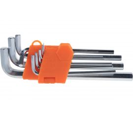 Набор Г-образных шестигранников удлиненных (10 шт; 1.5-12 мм) АвтоDело 30341 10098 