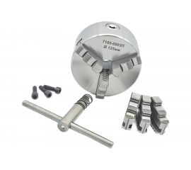 Патрон токарный 125 мм 3-х кулачковый 7100-0003П К11-125 TORNERI 038981 