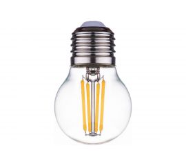 Нитевидная лампа Фарлайт прозрачная шар G45 7Вт 2700К Е27 FAR000033 