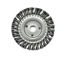Щетка плоская (150х22.2 мм; витая; сталь 0.5 мм) для УШМ Elitech 1820.073500 