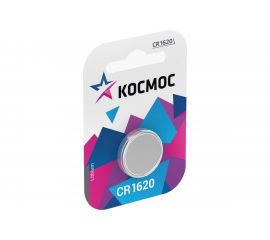 Элемент питания КОСМОС CR 1620 1BL 162715 