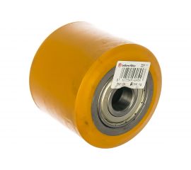 Ролик (82х70 мм; 700 кг; ось 20 мм; полиуретан/металл) Tellure Rota 752132 