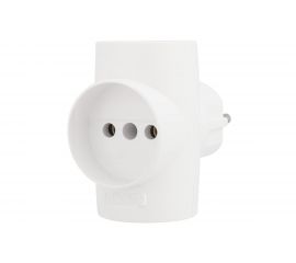 Электрический линейный тройник REXANT 10 А 11-1077 