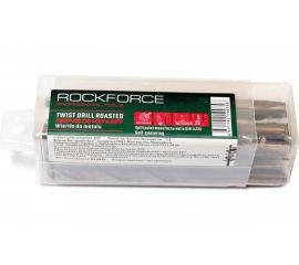 Сверло по металлу (10 шт; 1 мм; HSS-Co; пластиковый футляр) ROCKFORCE RF-DSP10H 