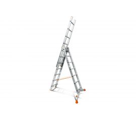 Трехсекционная лестница Эйфель Ювелир 3х7 