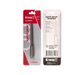 Адаптер для бит магнитный слайдер Kvadra (1 шт; 100 мм; 1/4) NOVOCRAFT KA100ZN14 
