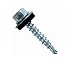 Кровельный оцинкованный саморез Саморезик 6,3х25, 100шт SKZ-6,3х25-100 