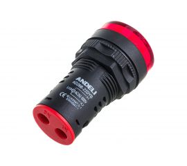Лампа ANDELI AD26B-22DYB AC220V red ADL21-003 
