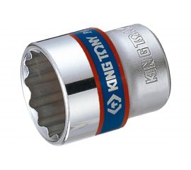 Торцевая стандартная двенадцатигранная головка 3/8"", 6мм KING TONY 333006M 