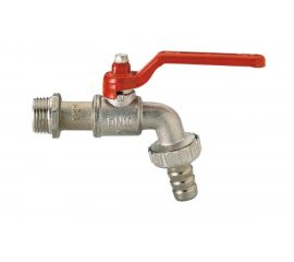 Шаровой кран ITAP GAR сливной с нейлоновым штуцером, рукоятка-рычаг 1/2"" /15/135/ 174/1/2 1740012 