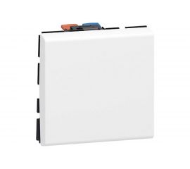Выключатель Legrand Mosaic 10АХ 2 модуля 77010 