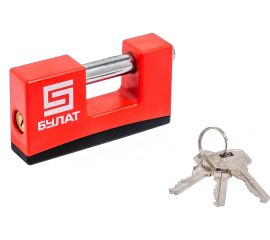 Навесной всепогодный замок БУЛАТ ВС 1-К95 ПЛ d=12 мм 13323 