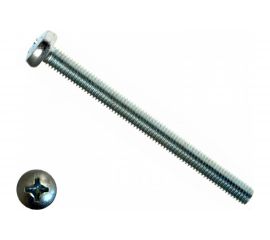 Винт КРЕП-КОМП полуцилиндрическая головка, цинк DIN7985 4х14 90шт вц414мф 