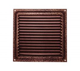 Решетка вентиляционная 150х150 мм медный антик Трибатрон 87138 