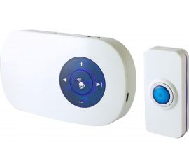 Звонок TDM ЗББ-11/6-MP3 беспроводной, на батарейках, 300м, mp3 SQ1901-0034 