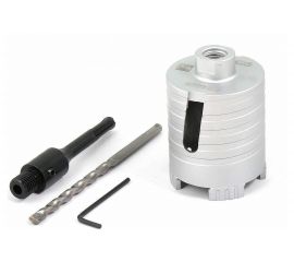 Коронка алмазная по бетону Laser Five Teeth 72 мм Hilberg HP272 