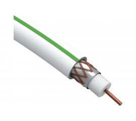 Коаксиальный кабель ЭРА SAT 703 B,75 Ом, Cu/, PVC, цвет белый Б0044614 