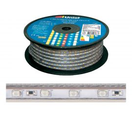Светодиодная лента Uniel 120LED/m-10mm-IP67-220V-10W/m-50M-4000K бобина ULS-2835 UL-00006481 