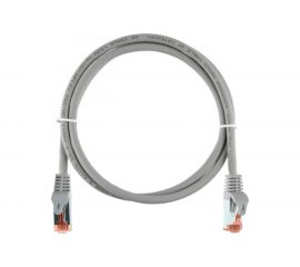 Шнур NIKOMAX S/FTP, 4 пары, категория 6a, 7х0, 135 мм, светло-серый, 3м NMC-PC4SA55B-ES-030-C-GY 