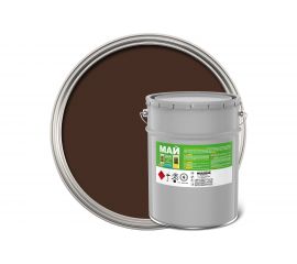 Эмаль МАЙ ПФ-115 коричневая, ведро 23 кг 211067 