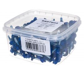 Кровельные саморезы ВИРТУОЗ 5,5х32 мм, RAL 5002, ультрамарин, 150 шт. 600-23971 