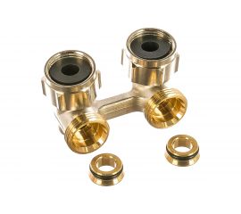 Узел Oventrop Multiflex F, угловой H-образный, 3/4"", 3/4"" 1015814 