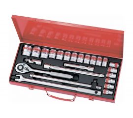 Автомобильный набор инструмента с квадратом 1/2" MASTER MATRIX 13582 