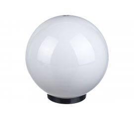 Садово-парковый светильник ЭРА НТУ 0260251, шар, белый, призма, D=250 mm Б0048044 