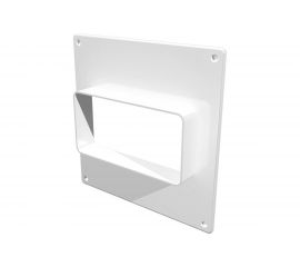 Торцевая площадка пластмассовая, горизонтальная выход 110 х 55 мм Эвент ТПП 511 Г 