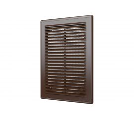 Решетка с рамкой коричневый ERA 1825Р кор 233-137 