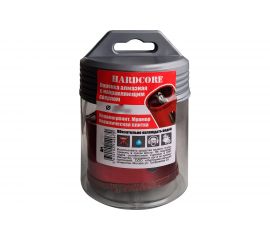 Коронка алмазная по керамограниту и мрамору с направляющим сверлом 68 мм Hardcore 154068 