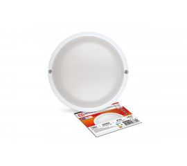 Светодиодый герметичный светильник IN HOME СПП-А-КРУГ 18Вт 230В 6500К 1440Лм с датчиком 4690612033891 